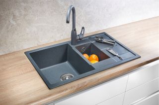 Мойка кухонная Granula GR-7802 шварц